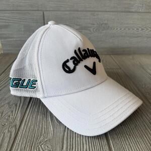 CALLAWAY GOLF TOUR ISSUE Tour Performance Pro Cap Rogue Odyssey - White hat